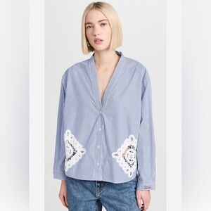 Sea NY Tori stripe top